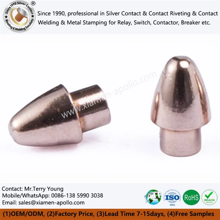 Bullet Type Solid Copper Contacts