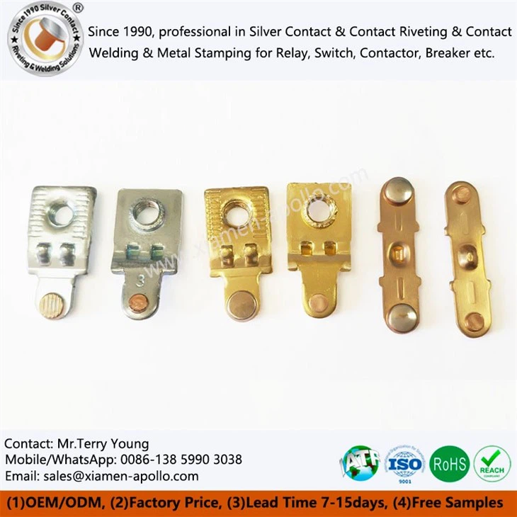 Static Contact Brass Riveting for AC Contactors