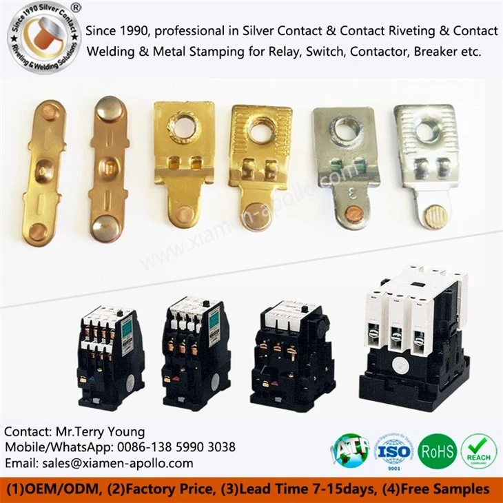 AC Contactor Silver Contact Riveting Assembly AC Contactor Silver Contact Riveting Assembly