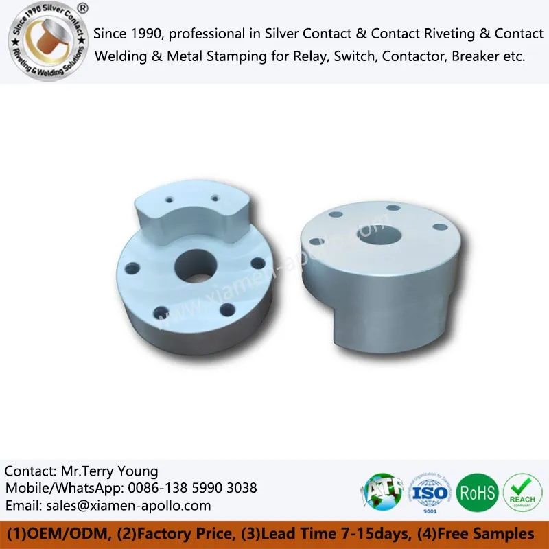 Cydrannau CNC wedi'u Peiriannu Alwminiwm