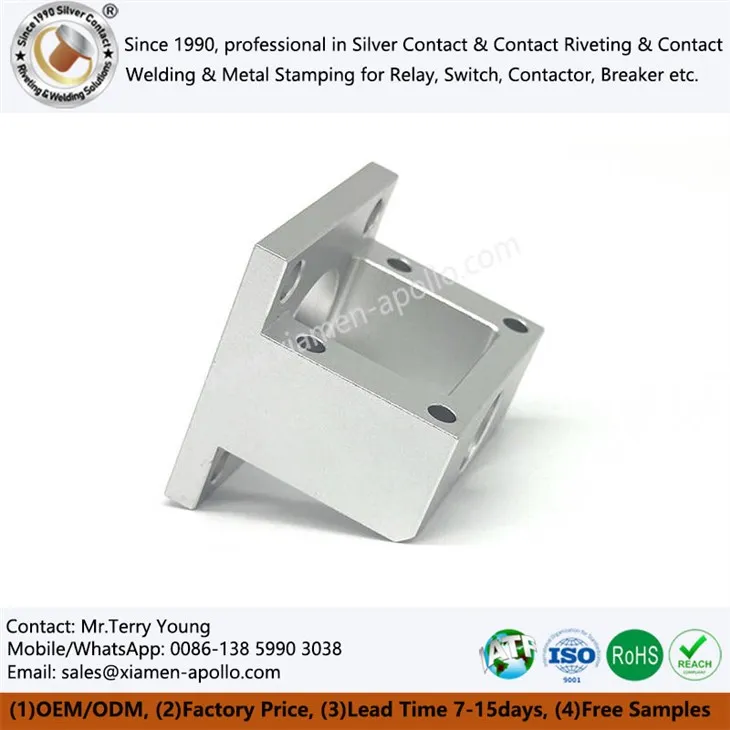 Cydrannau melino alwminiwm CNC