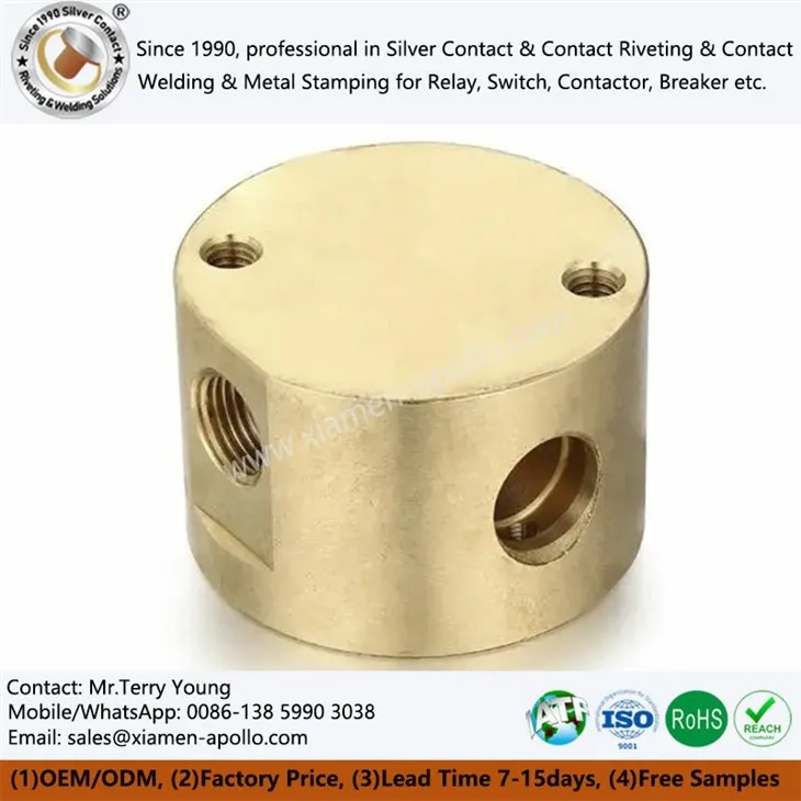 Cydrannau melino pres CNC