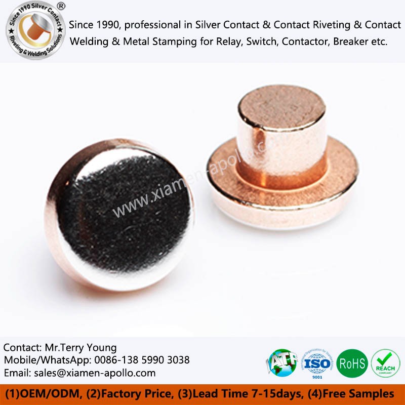 Dry Contactor Electrical Silver Contacts