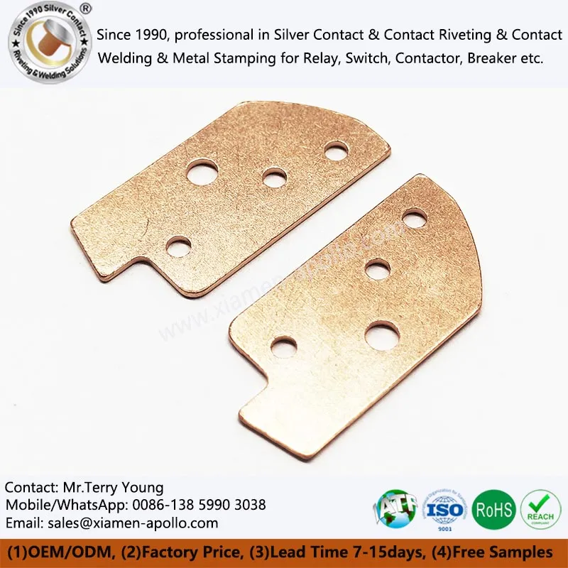 Cydrannau Gwasgedig Copr