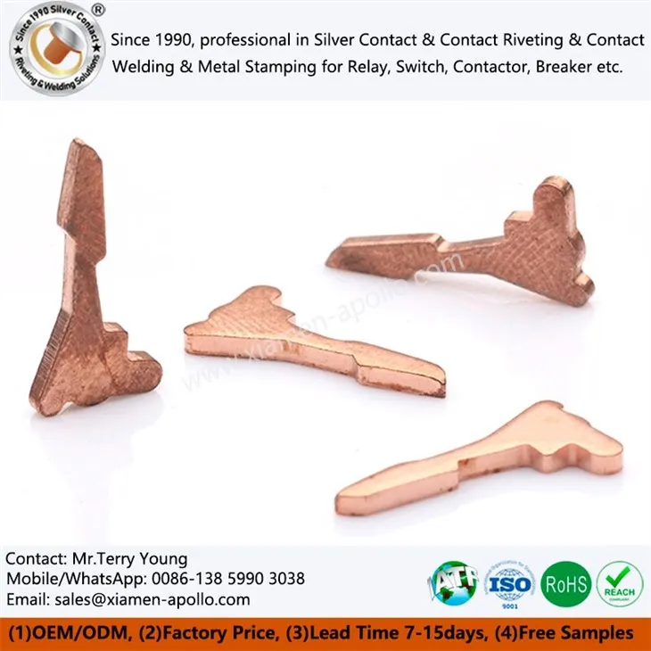 Copper Stamping Components For Switches