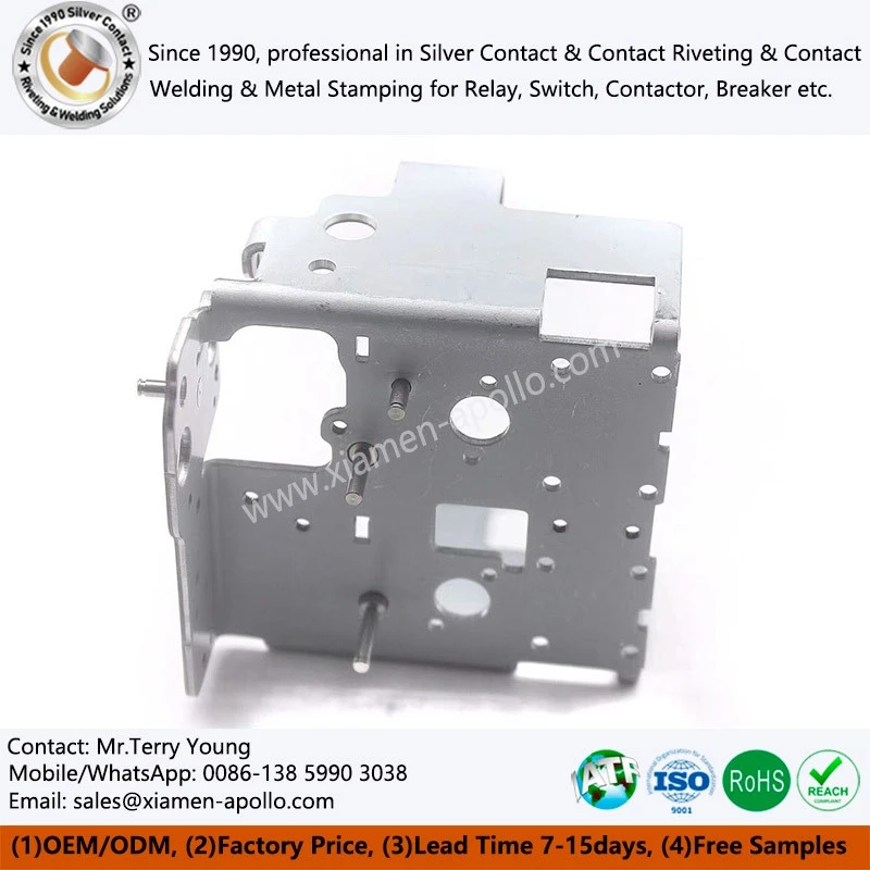 Galvanized Steel Stamping for Relay Enclosures Galvanized Steel Stamping for Relay Enclosures