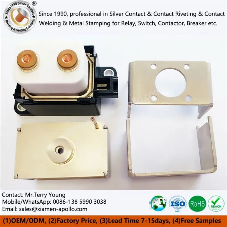 Yoke for Electric Vehicle Charging Relay Contactors