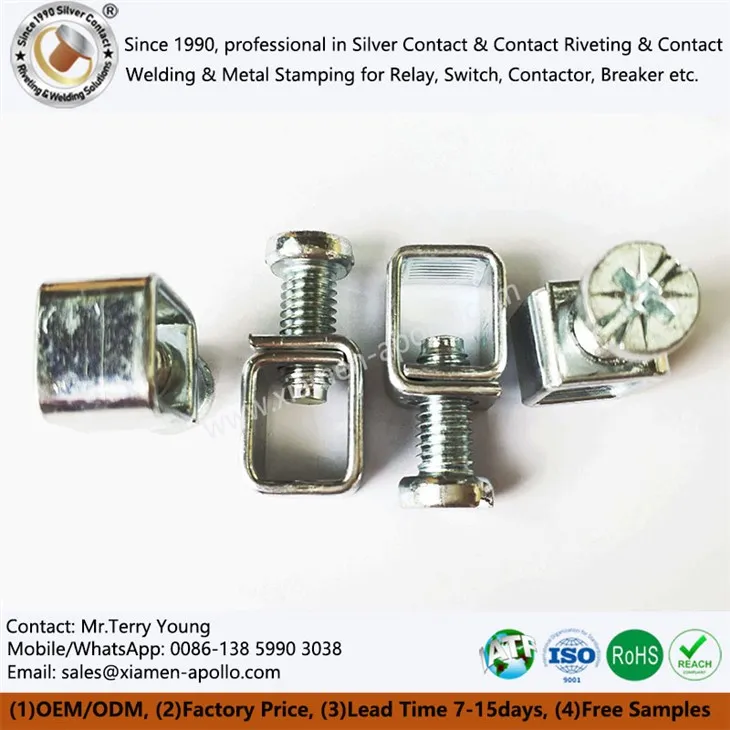 Bloc terfynell sgriw trydanol