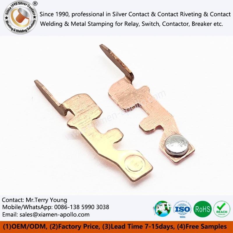 Riveted Silver Connectors