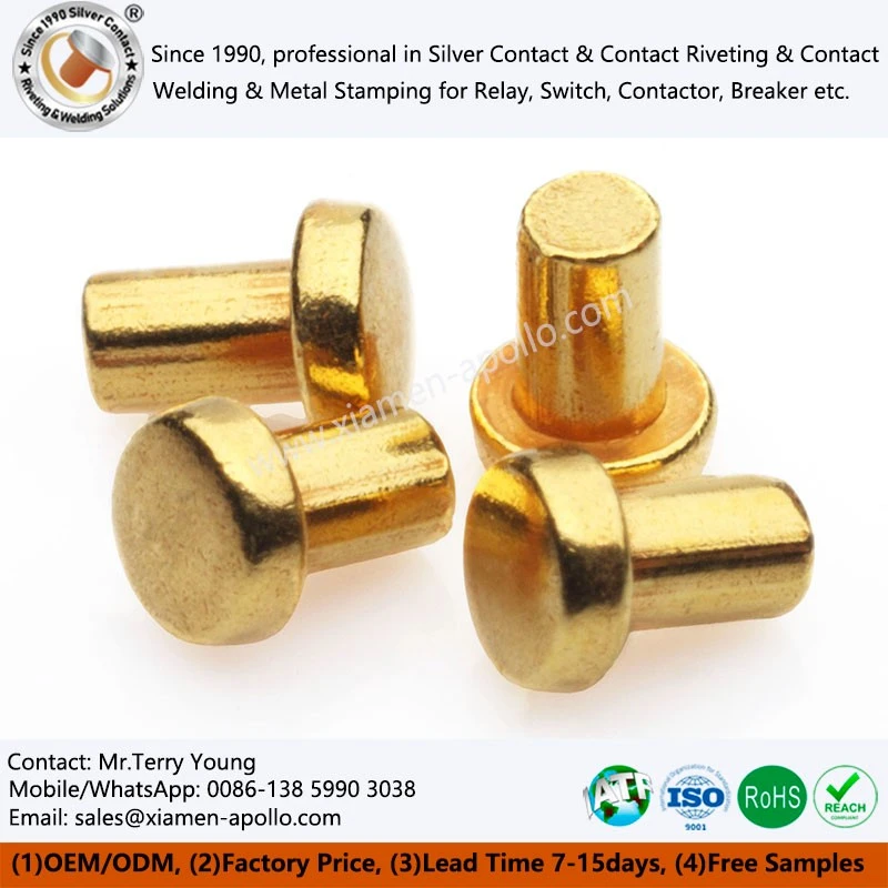 Gold Flash Plating Contacts