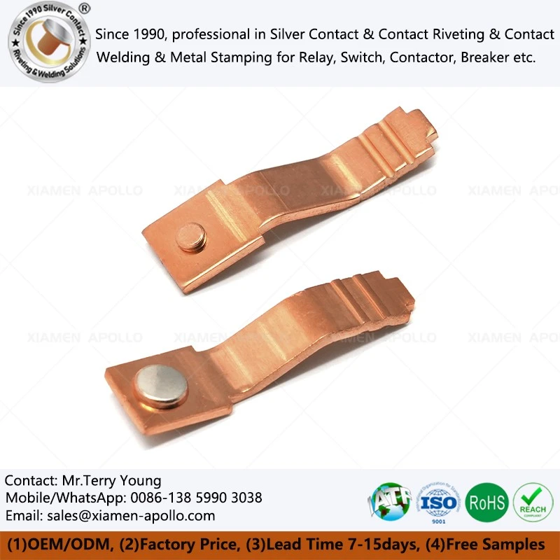 Silver Electrical Riveted Components Silver Electrical Riveted Components