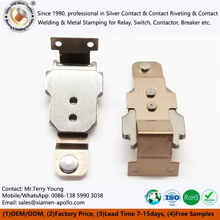 Beryllium Copper Rivet Armature Components