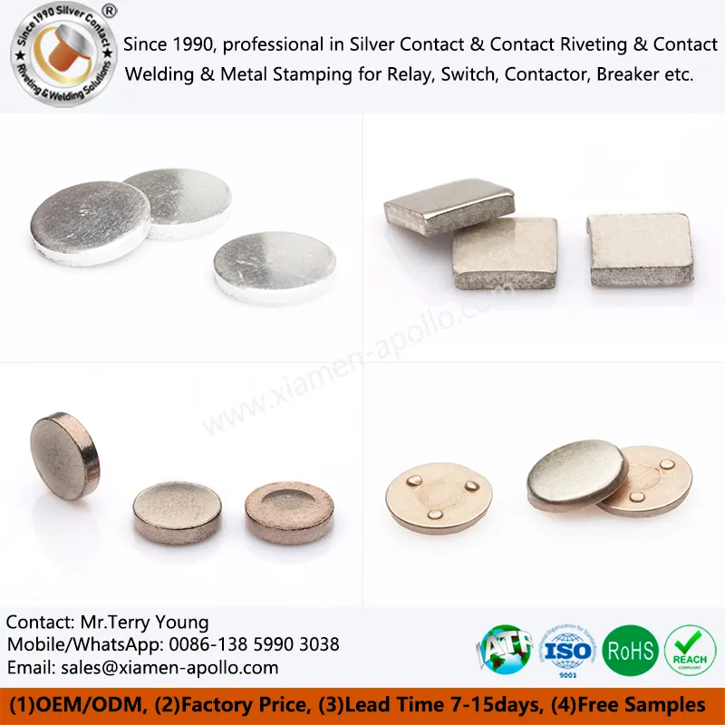 Welding Silver Contacts Welding Silver Contacts