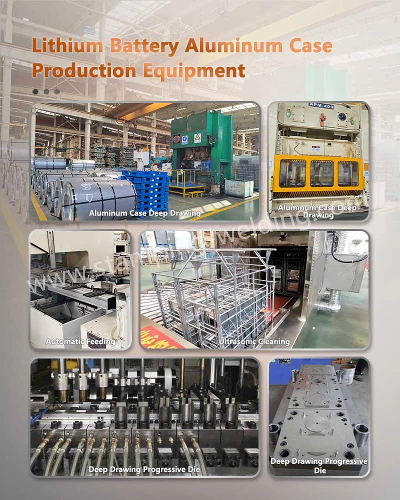 Lithium Battery Aluminum Case Production Equipment Lithium Battery Aluminum Case Production Equipment