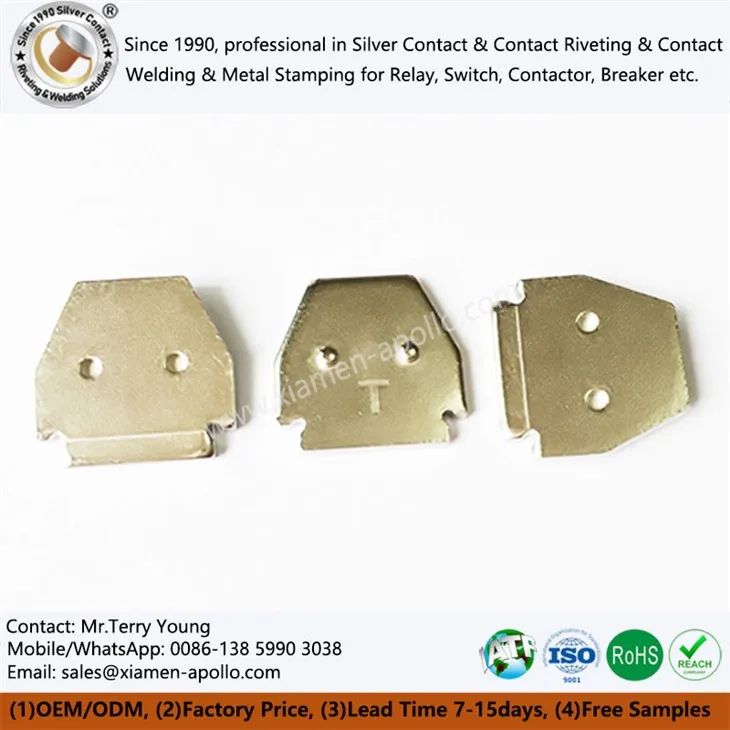 Rhannau stampio haearn pur ar gyfer ras gyfnewid EV