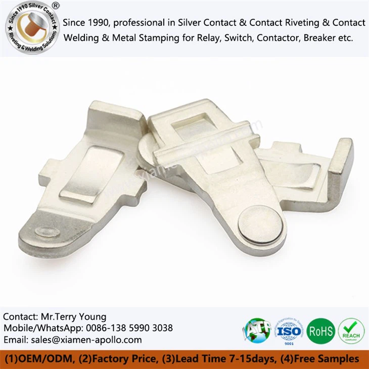 Plât arian pur yn marw-marw ar gyfer switsh