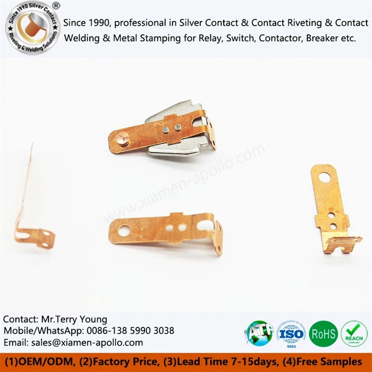 Armature Spring Assembly With Riveting