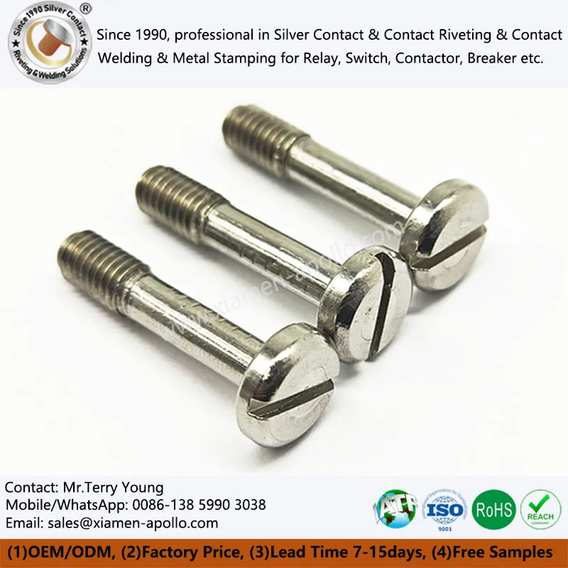 Sgriwiau Silindraidd Pen Slotiog