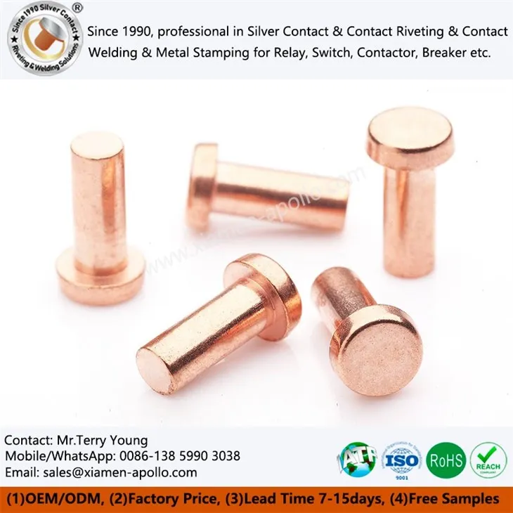 Pure Copper Electrical Contact