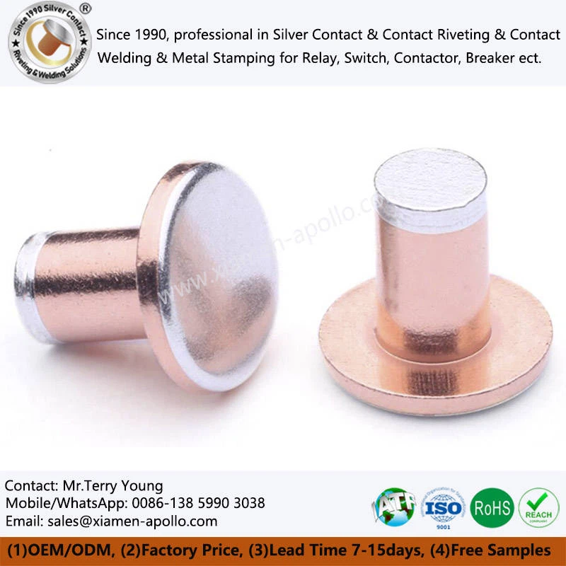 Trimetal Electrical Contacts